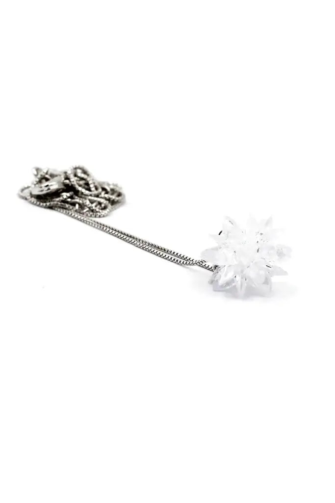 Snowflake Cubic Zirconia Crystal Necklace